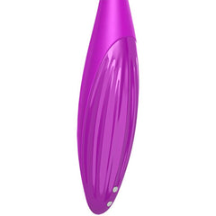 SATISFYER - TWIRLING JOY CLIT TIP VIBRATOR FUCHSIA - 53Xshop