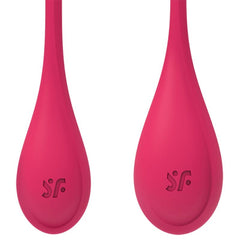 SATISFYER - YONI POWER 1 TRAINING SET RED - 53Xshop