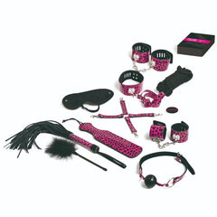 TEASE & PLEASE - SET 13 MAGENTA BONDAGE ACCESSORIES - 53Xshop