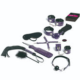 TEASE & PLEASE - SET 13 LILAC BONDAGE ACCESSORIES - 53Xshop