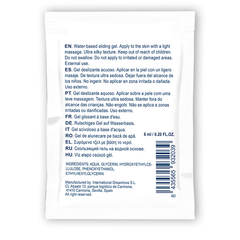 WATERFEEL - NEUTRAL WATER-BASED SLIDING GEL 6 ML - 53Xshop