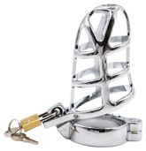 OHMAMA FETISH - METAL PENIS CAGE SIZE L