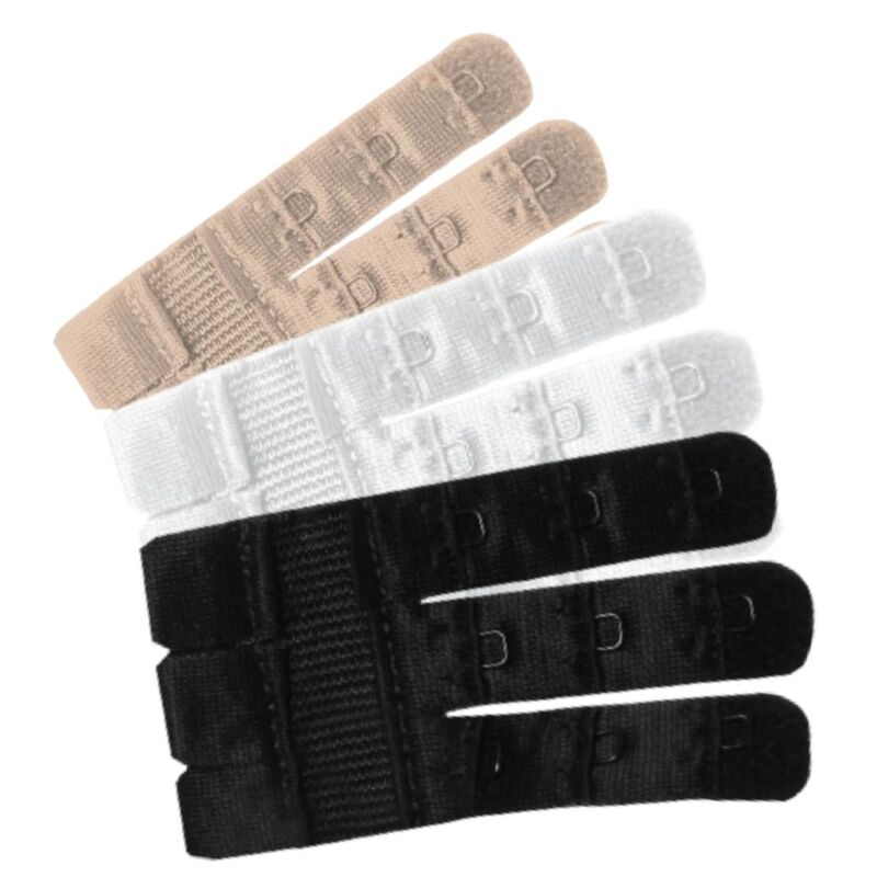 BYE-BRA - FLEXIBLE CONTOUR EXTENDERS 3 HOOKS 3 UNITS - 53Xshop