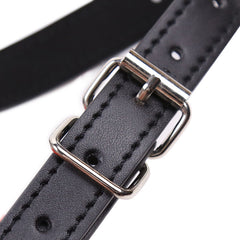 OHMAMA FETISH - BÂILLON À LÈVRES ROUGES AVEC SANGLE