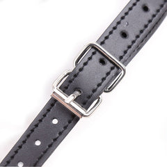 OHMAMA FETISH - BÂILLON À LÈVRES NOIRES AVEC SANGLE