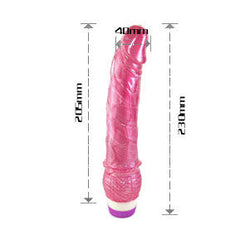 BAILE - REALISTIC RED VIBRATOR 23 CM - 53Xshop