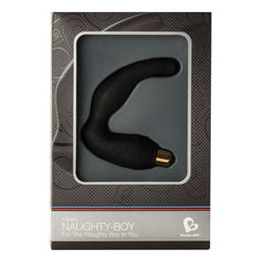 ROCKS-OFF - NAUGHTY-BOY MALE G-SPOT MASSAGER 7 V BLACK - 53Xshop