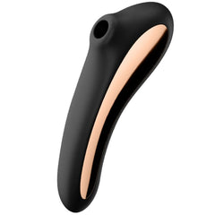 SATISFYER - VIBRATEUR À IMPULSIONS À DOUBLE BAISER NOIR