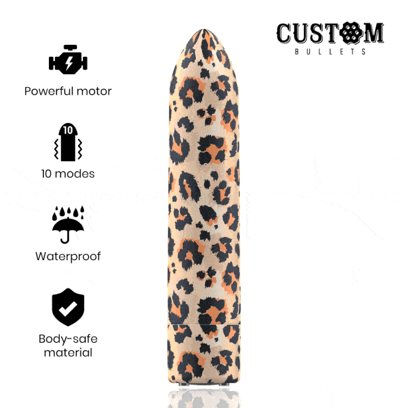 CUSTOM BULLETS - LEOPARD MAGNETIC 10 INTENSITIES - 53Xshop
