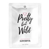 SECRETPLAY - PRETTY BUT WILD GLOW BODY OIL SACHET