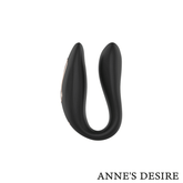 ANNE'S DESIRE - DUAL PLEASURE TECNOLOG A WATCHME BLACK/GOLD - 53Xshop