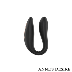 ANNE'S DESIRE - DUAL PLEASURE TECNOLOG A WATCHME BLACK/GOLD - 53Xshop