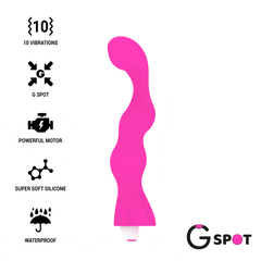 G-SPOT - GEORGE G-SPOT VIBRATOR GUM PINK - 53Xshop