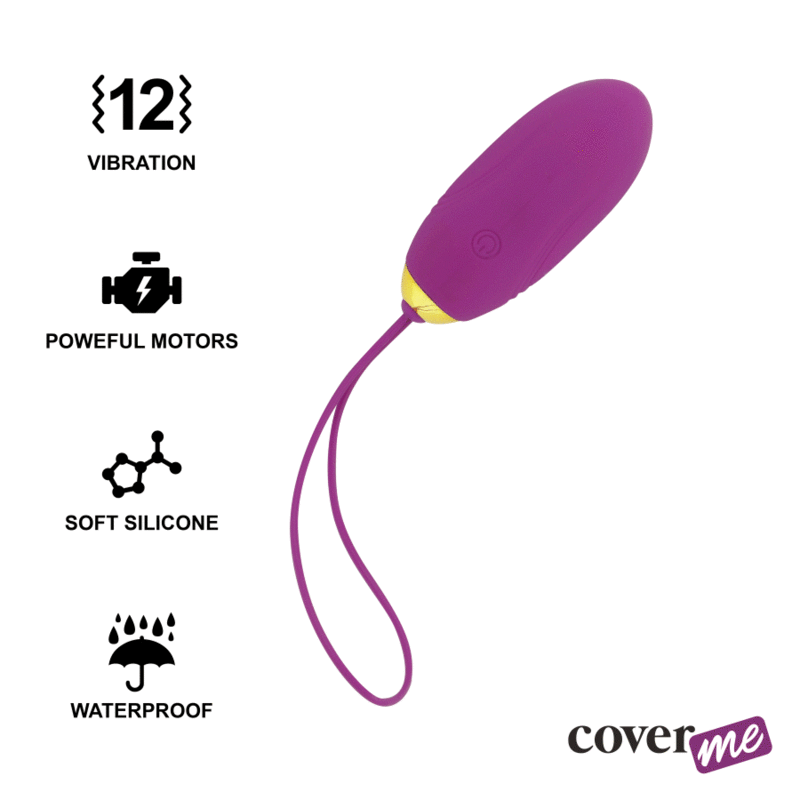 COVERME - LAPI LILAC REMOTE CONTROL EGG - 53Xshop