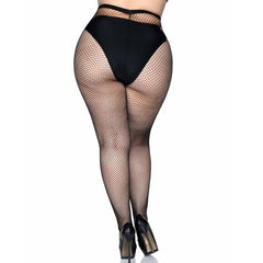 LEG AVENUE - FISHNET PANTYHOSE PLUS SIZE - 53Xshop