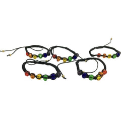 PRIDE - LGBT FLAG BEADED BRACELET