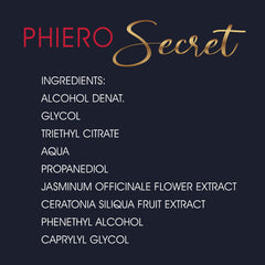 500 COSMETICS - PHIERO SECRET NATURAL ODORLESS COMBINATION FEMALE SEX HORMONES 15 ML - 53Xshop