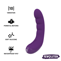 REWOLUTION - REWOCURVY RECHARGEABLE FLEXIBLE VIBRATOR - 53Xshop