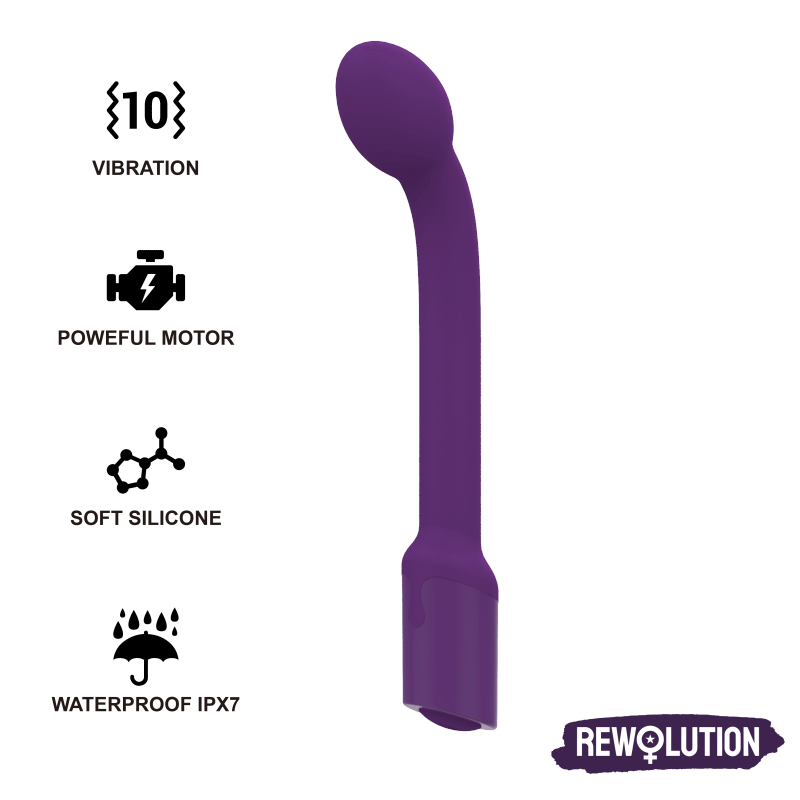 REWOLUTION - REWOFLEX FLEXIBLE G-POINT STIMULATOR VIBRATOR - 53Xshop