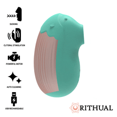 RITHUAL - SHUSHU 2.0 NEW GENERATION CLITORAL AQUA - 53Xshop