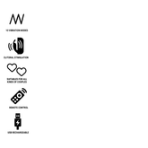 RITHUAL - KAMA REMOTE CONTROL FOR COUPLES AZABACHE - 53Xshop