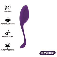 REWOLUTION - REWOVO EGG VIBRATOR REMOTE CONTROL - 53Xshop