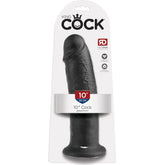 KING COCK - 10 DILDO BLACK 25 CM - 53Xshop