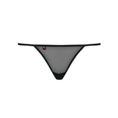 OBSESSIVE - LUIZA THONG BLACK L/XL - 53Xshop