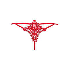 OBSESSIVE - LUIZA THONG RED L/XL - 53Xshop
