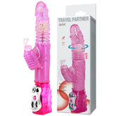 BAILE - TRAVEL PARTNER UP & DOWN ROTATOR RABBIT PINK - 53Xshop