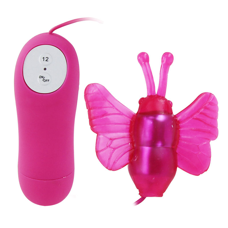 BAILE - CUTE SECRET BUTTERFLY STIMULATOR VIBRATOR 12V - 53Xshop