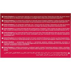 CONTROL - PRÉSERVATIFS ADAPTA FRAISE 144 UNITÉS