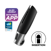 SATISFYER - POWER MASTURBATOR BLACK