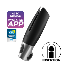 SATISFYER - POWER MASTURBATOR BLACK