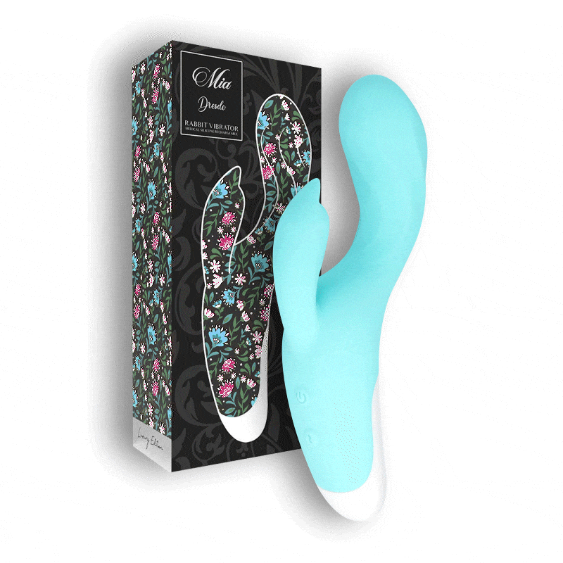 MIA - DRESDE VIBRATOR TURQUOISE - 53Xshop