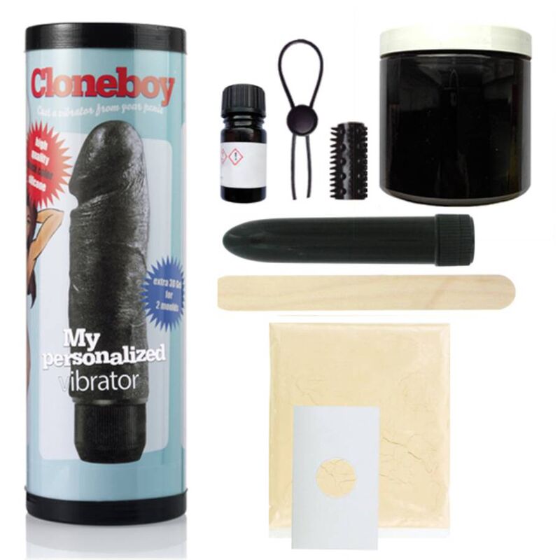 CLONEBOY - KIT PENIS CLONER WITH VIBRATION BLACK - 53Xshop