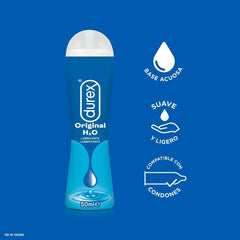 DUREX - DUREX PLAY NATURAL H2O LUBRICANT 50 ML - 53Xshop