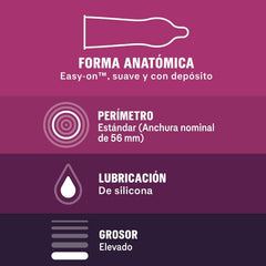 DUREX - CONDOMS LATEX FREE 12 UNITS - 53Xshop