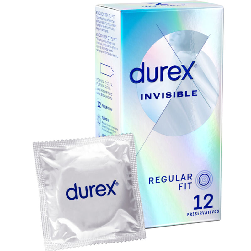 DUREX - INVISIBLE EXTRA THIN 12 UNITS - 53Xshop