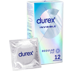 DUREX - INVISIBLE EXTRA THIN 12 UNITS - 53Xshop