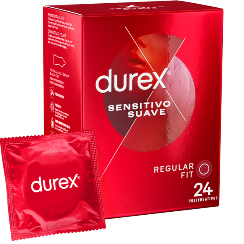 DUREX - SOFT AND SENSITIVE 24 UNITS - 53Xshop