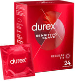 DUREX - SOFT AND SENSITIVE 24 UNITS - 53Xshop