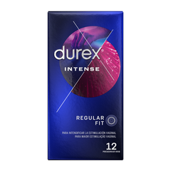 DUREX - INTENSE ORGASMIC 12 UNITS - 53Xshop