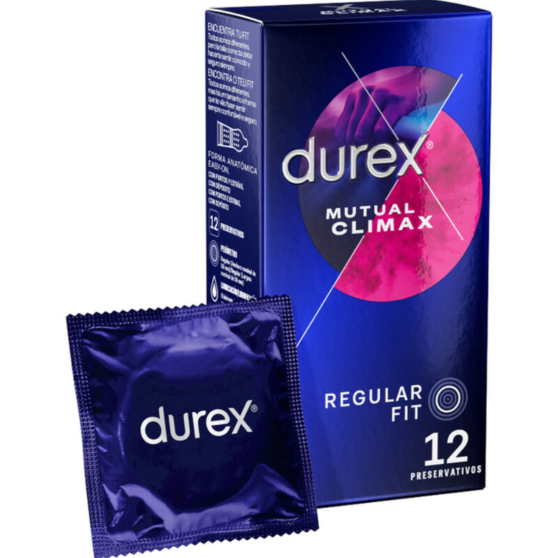 DUREX - CLIMAX MUTUO 12 UNITS - 53Xshop