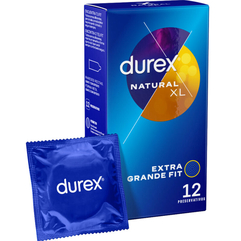DUREX - NATURAL XL 12 UNITS - 53Xshop
