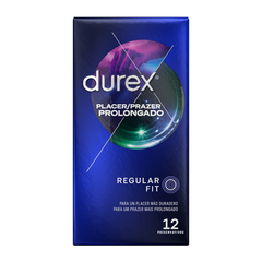DUREX - PLEASURE PROLONGED DELAYED 12 UNITS - 53Xshop