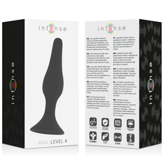 INTENSE - ANAL LEVEL 4 15.5CM BLACK - 53Xshop