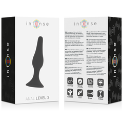 INTENSE - ANAL LEVEL 2 11.5CM BLACK - 53Xshop