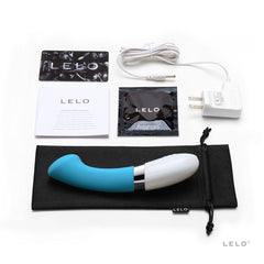 LELO - GIGI 2 TURQUOISE BLUE VIBRATOR - 53Xshop