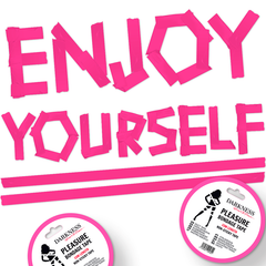 DARKNESS - NON-STICKY PINK BONDAGE TAPE 15 M - 53Xshop